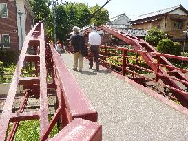 Tokyo landscape: Oldest iron bridge still in service