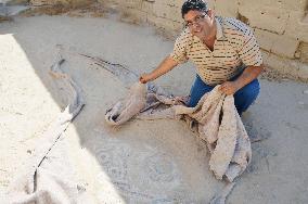 Palestinian Authority official explains palace ruins