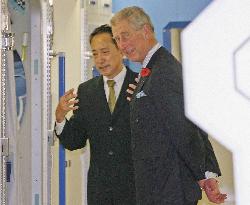 Prince Charles visits science museum