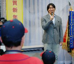 Free agent Matsui in his hometown Ishikawa
