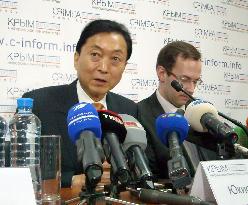 Ex-Japan PM defends referendum in Crimea as constitutional