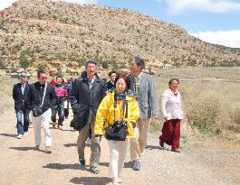 Nagasaki "hibakusha" visits New Mexico