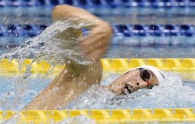 Hagino wins men's 1,500 free at Japan Open
