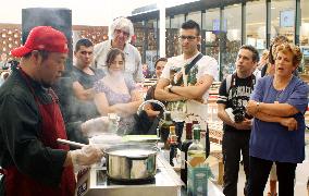 Japanese food presented at Expo Milano 2015