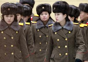 N. Korea's girl band abruptly returns home, without show in Beijing