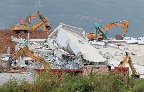 More than 70 still missing after landslide in China's Shenzhen