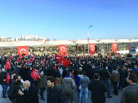 Turkey declares day of mourning after 38 killed in blasts