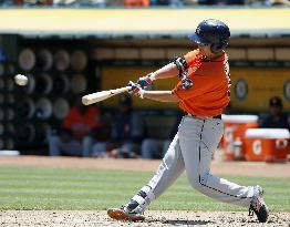 Baseball: Aoki gets 3 hits in Astros' win over A's