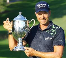 Golf: Henrik Stenson wins Wyndham C'ship