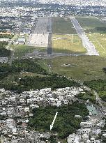 Object possibly from U.S. military plane falls on Okinawa nursery