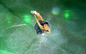 Kaori Sakamoto skates in exhibition