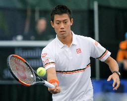 Tennis: Nishikori in ATP Challenger Tour event