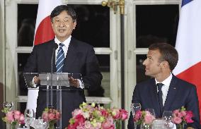 Japan's Crown Prince Naruhito in France