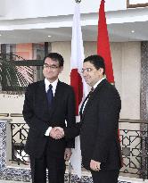 Japan, Morocco foreign ministers