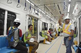 Jakarta MRT ahead of launch