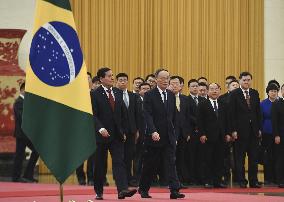 CORRECTED: Brazilian Vice President Mourao in Beijing