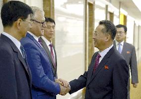 N. Korean vice premier visits Russia