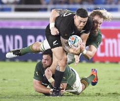 Rugby World Cup in Japan: New Zealand v South Africa