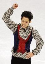 Japan's Takahashi wins bronze in men's figure skating