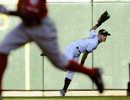 Ichiro plays against Angels