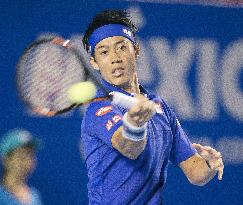 Tennis: Nishikori suffers 2nd-round loss in Acapulco
