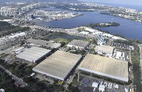 Aerial photo of Rio de Janeiro Olympics facility