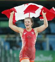 Olympics: Wiebe claims 75-kg wrestling gold
