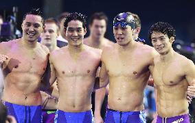 Japan finishes 4th in 4x100 medley relay at worlds with nat'l record