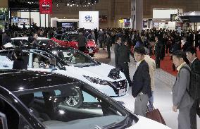 Car makers focus on electric vehicles and AI at Tokyo Motor Show
