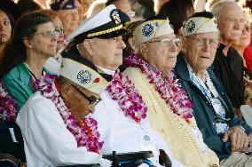 U.S., Japan remember Pearl Harbor victims on 76th anniversary