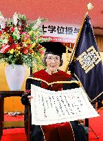 88-year-old becomes oldest person to earn doctoral degree in Japan