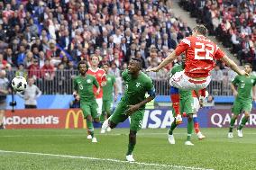 Football: Russia vs Saudi Arabia at World Cup