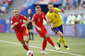 Football: England vs Sweden at World Cup