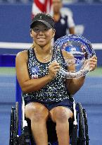 Tennis: Kamiji finishes runner-up at the U.S. Open wheelchair