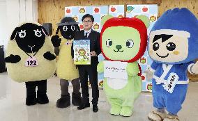 Annual mascot contest in Japan