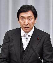 Japan PM Abe's Cabinet reshuffle