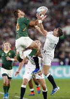 Rugby World Cup in Japan: England v South Africa