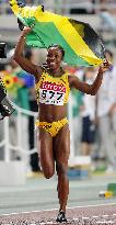 Jamaica's Veronica Campbell wins women's 100 meters