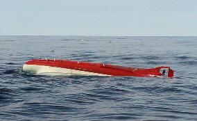 Fishing boat found capsized off northern Japan