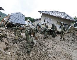 Landslide disaster in Hiroshima