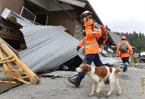 M6.7 quake hit Nagano, central Japan