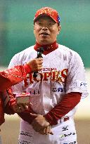 Independent BCL club Fukushima Hopes manager Iwamura