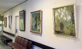 Nobel prize winner Omura makes hospital full of art works