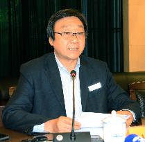 Nanjing Massacre museum curator speaks at press conference