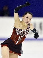 Higuchi comes in 2nd at figure skating national championships