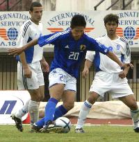 (3)Japan's U-23s wrap up Greek tour on winning note