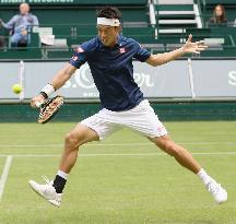 Nishikori advances to Gerry Weber Open 2nd round