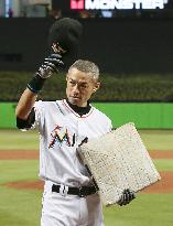 Marlins celebrate Ichiro's hit milestone