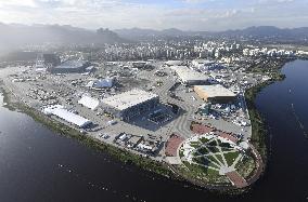 Aerial photo of Rio de Janeiro Olympics facility