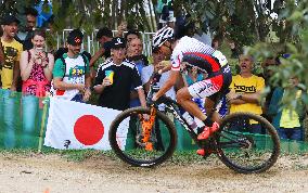 Olympics: Yamamoto competes in mountain bike cross-country race